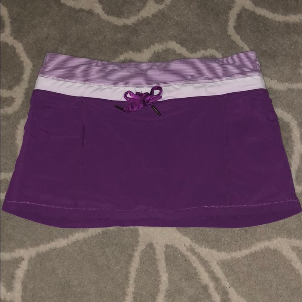 Lululemon Run Energy skort size 6